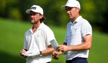 Tommy Fleetwood's response when asked how he found playing with Jordan Spieth at the FedEx St. Jude