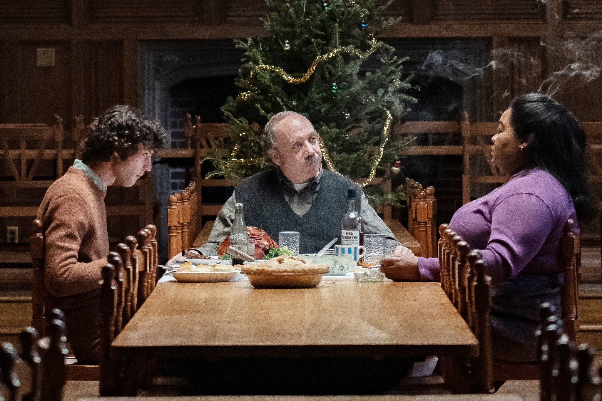 Sessa, Paul Giamatti and Da’Vine Joy Randolph in ‘The Holdovers’