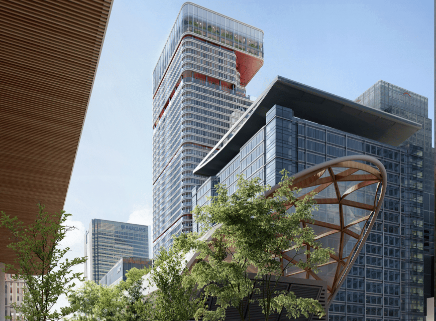 Plans lodged for radical transformation of Canary Wharf's HSBC tower - standard.co.uk