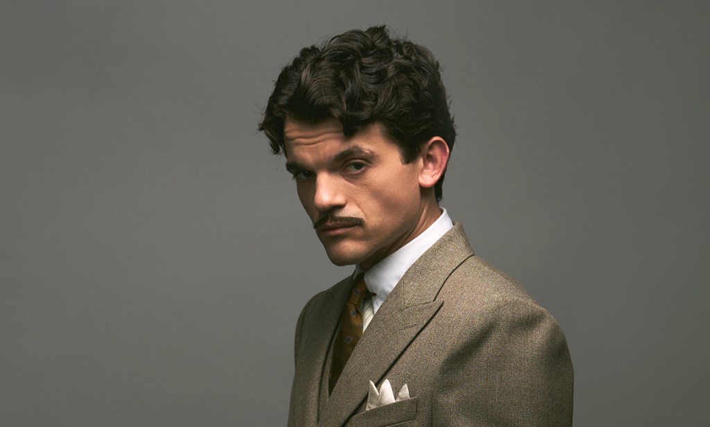 First Look At Edward Bluemel As Hercule In Poirot Origin Series