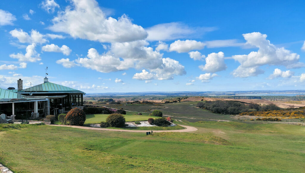 The Isle of Purbeck Golf Club is renowned for its spectacular views