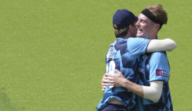 Ben Cliff reacts to Lord's loss