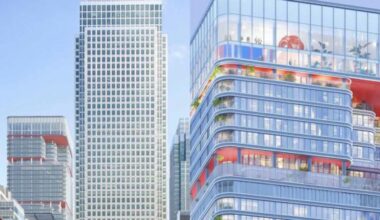 KPF submits retrofit plans for Foster’s Canary Wharf HSBC tower