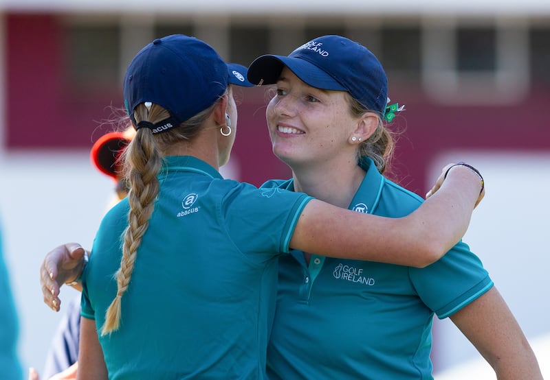 Kate Dillon at Woodbrook during the Home International. Photograph: Tom O'Hanlon/Inpho