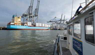 LauraMaersk Port of London