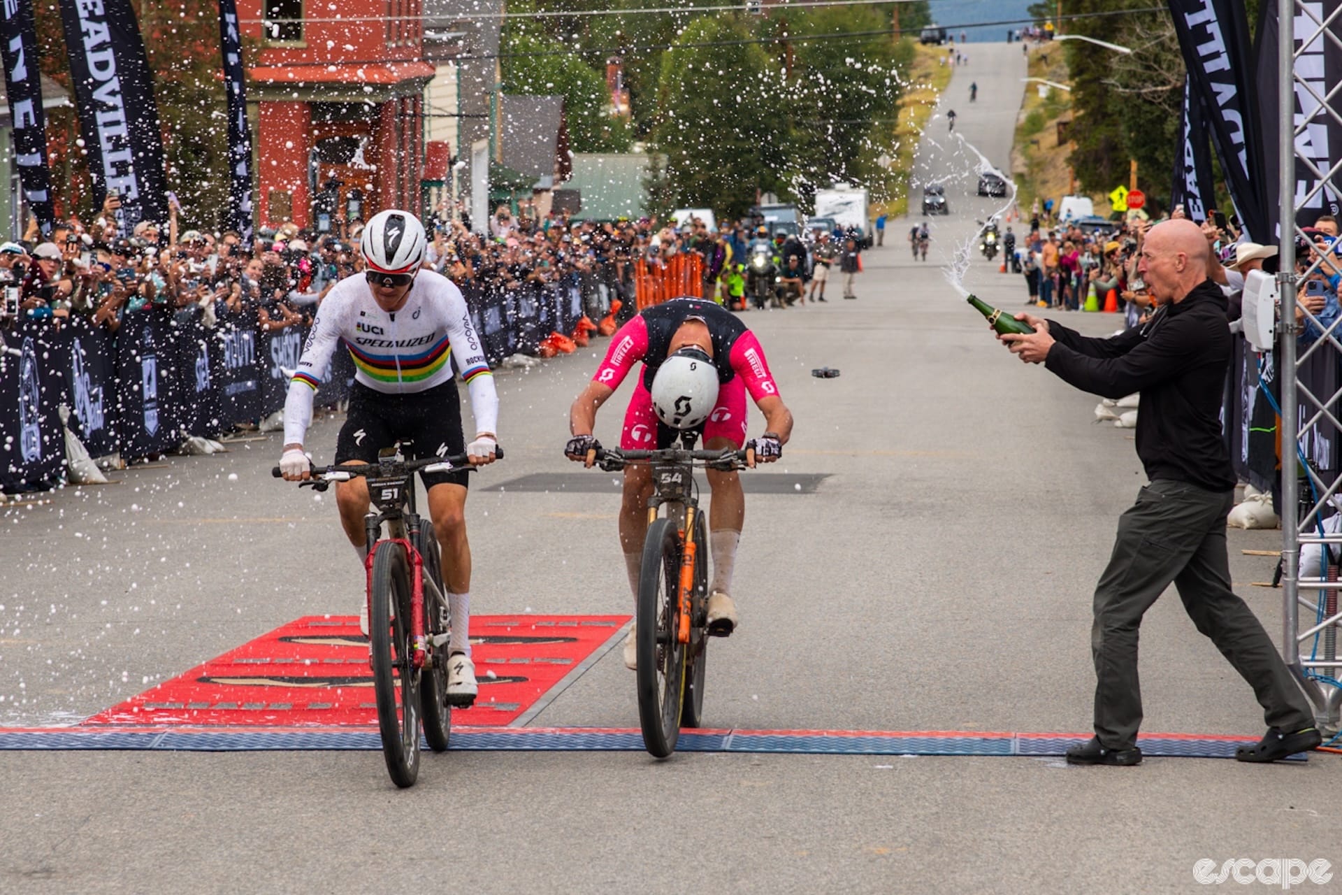 Brief report and big gallery: Swenson and Rollins add to Leadville win tallies