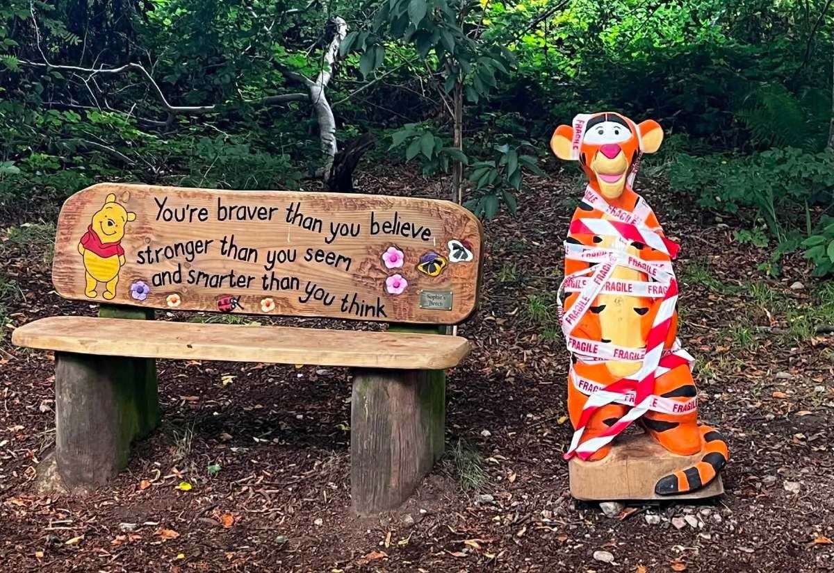 Inverness Gruffalo Walk Tigger sculpture damaged just weeks after much-loved site’s refurbishment