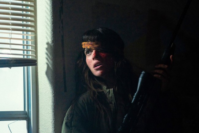 Onslaught Review: Adam Wingard Action Film Starring Adria Arjona