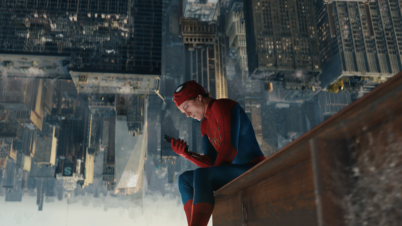 Tom Holland stars as Spider-Man in Columbia Pictures Spider Man Brand New Day