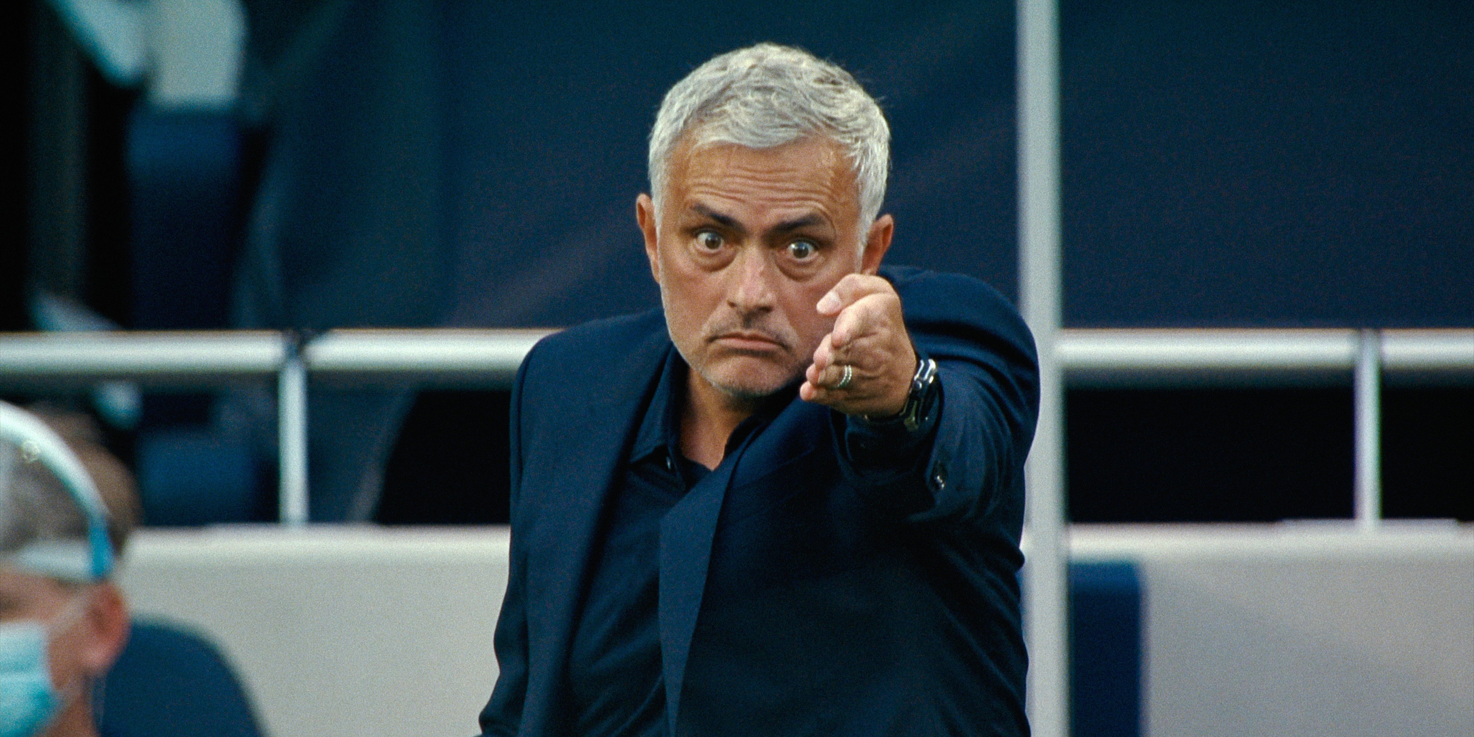 Jose Mourinho, as seen in Netflix's 'Mourinho'