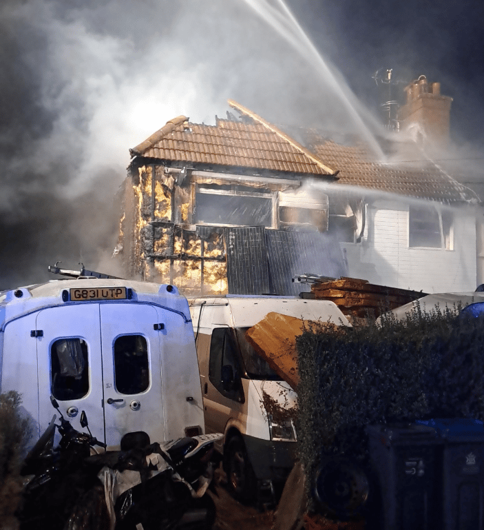 Home and car destroyed in huge London house fire as 70 firefighters battle blaze - London Evening Standard