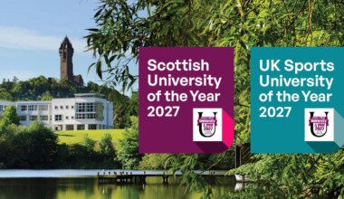University of Stirling named Scottish University of the Year and UK Sports University of the Year | About