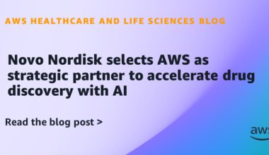Novo Nordisk selects AWS as strategic partner to accelerate drug discovery with AI