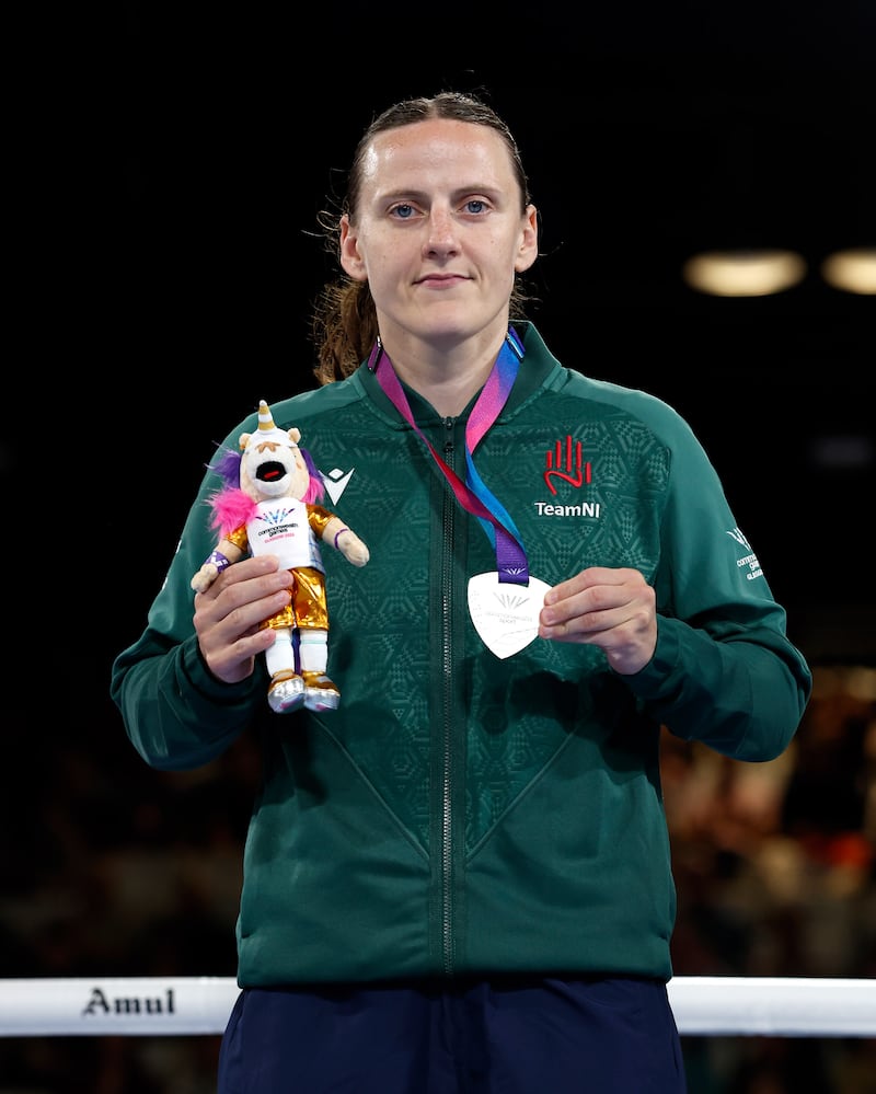 Michaela Walsh now has four Commonwealth Games medals - one gold and three silver. PICTURE: PA