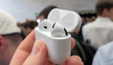 AirPods in a case