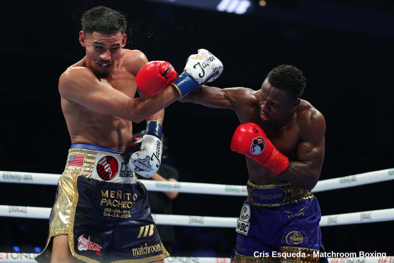 Image: Hearn Slows Diego Pacheco Down After Sadjo Scare