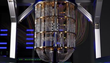 Quantum Computer in Lab Render