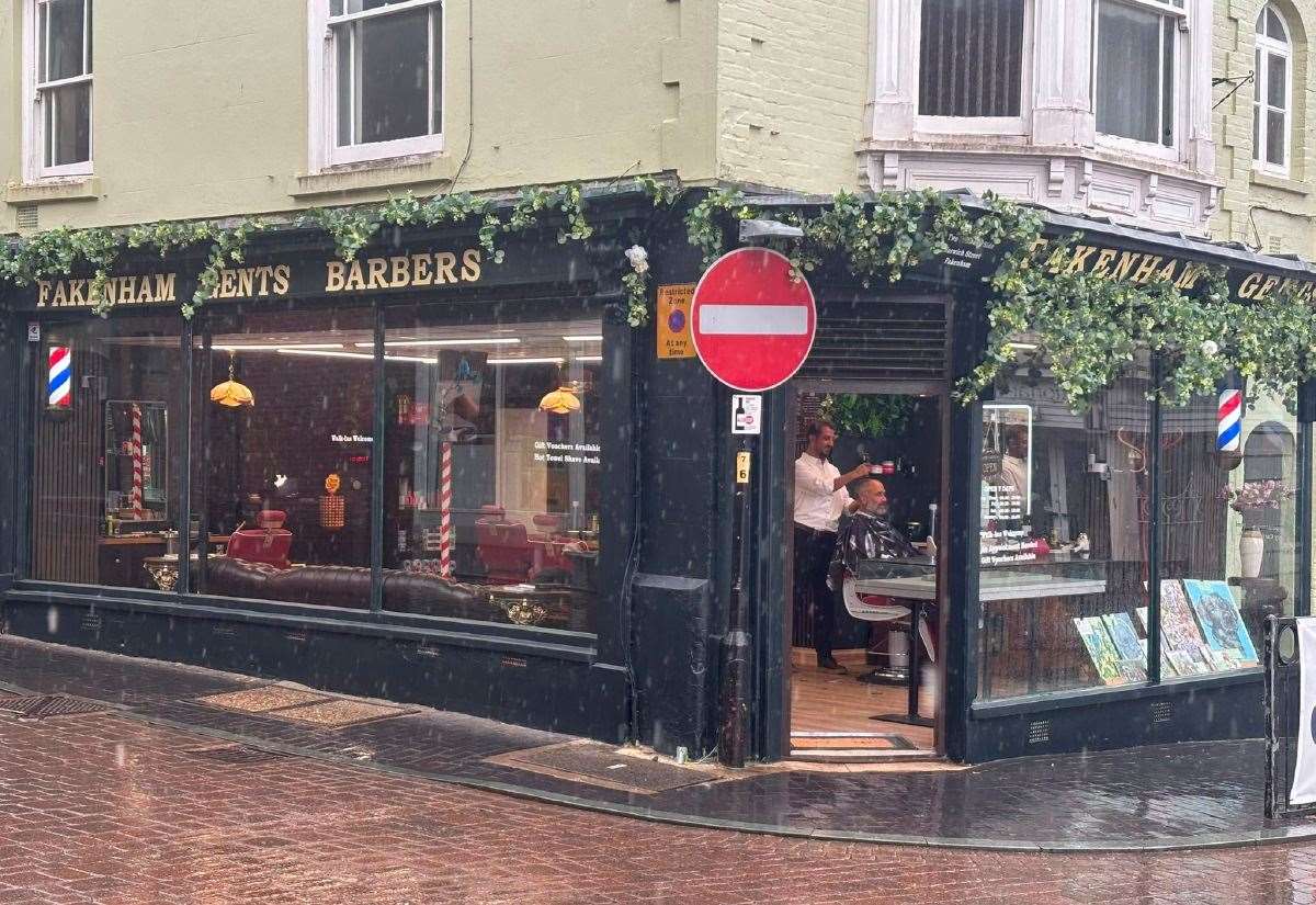Fakenham Gents Barbers opens today in former Benbows greengrocers shop