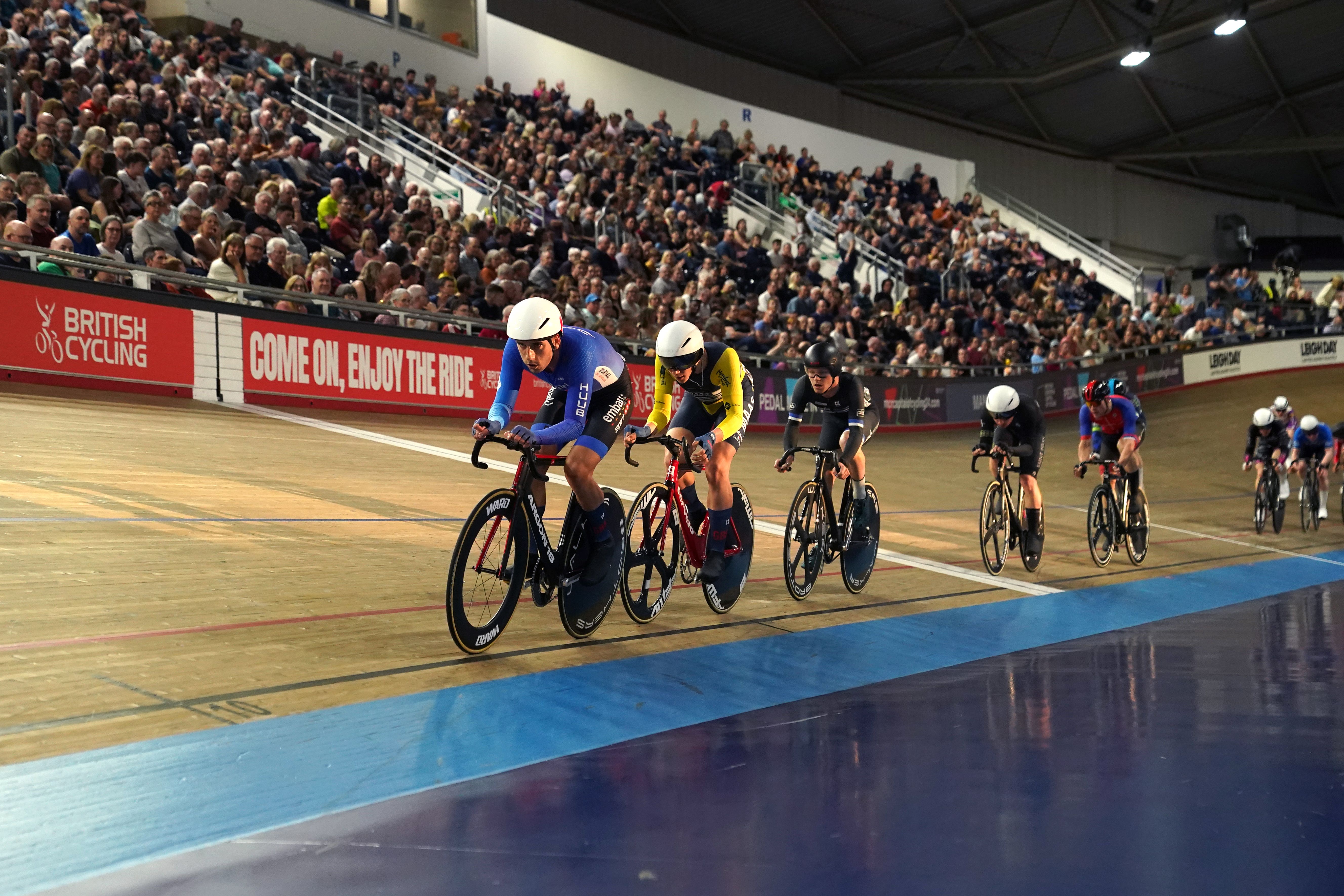 Tarling won gold in the team pursuit at the British national championships in 2024 and was a talented time triallist