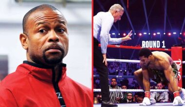 Roy Jones had one immediate thought when Anthony Joshua got knocked down twice by Kristian Prenga
