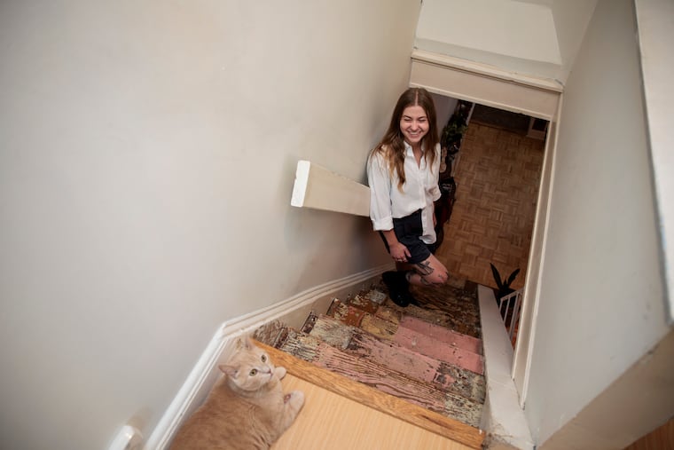Maropis describes the stairs as the bane of her existence. 