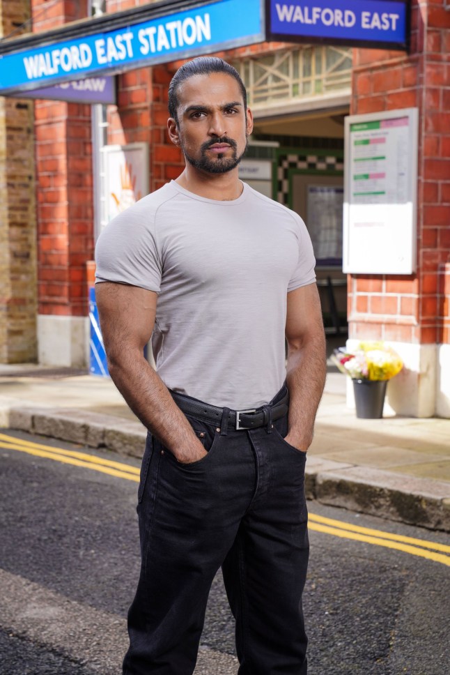 Undated BBC handout photo of Aaron Thiara as Ravi Gulati, the latest addition to the cast of Eastenders. PA Photo. Issue date: Monday July 4, 2022. See PA story Showbiz Eastenders. Photo credit should read: BBC/PA Wire For use in UK, Ireland or Benelux countries only NOTE TO EDITORS: Not for use more than 21 days after issue. You may use this picture without charge only for the purpose of publicising or reporting on current BBC programming, personnel or other BBC output or activity within 21 days of issue. Any use after that time MUST be cleared through BBC Picture Publicity. Please credit the image to the BBC and any named photographer or independent programme maker, as described in the caption.