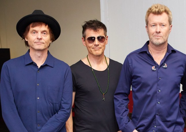 Paul Waaktaar Savoy, Morten Harket and Magne Furuholmen