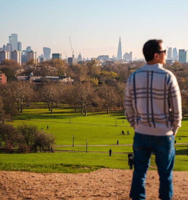 Primrose Hill offers a vantage point for viewing the eclipse over London (Photo: Gabriel Mello/Getty/Moment RF)