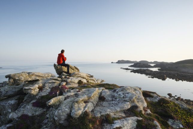 The Scilly Isles, including the island of Bryer, will experience up to 96.5 per cent coverage (Photo: James Osmond/Getty/Photodisc)