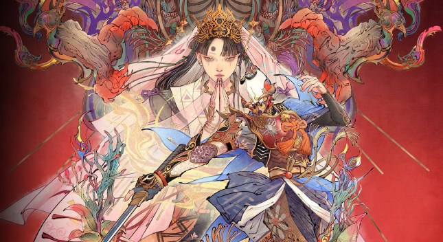 Kunitsu-Gami: Path Of The Goddess key art
