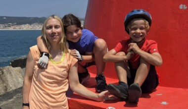 We cycled 93 miles in Portugal with our kids