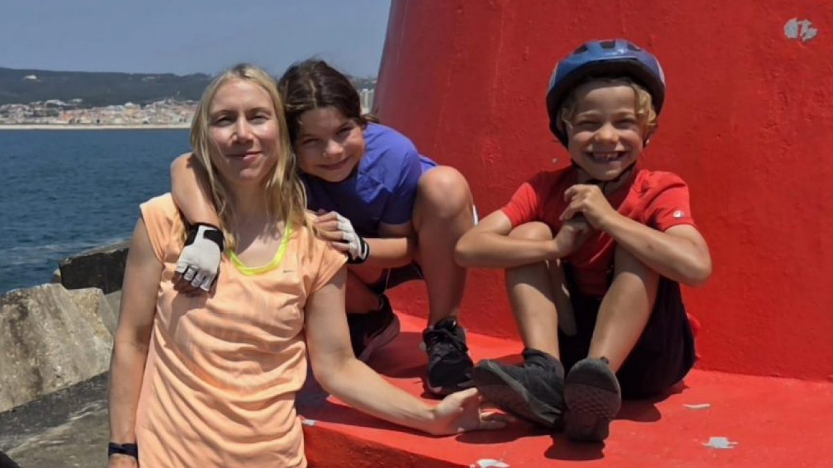 We cycled 93 miles in Portugal with our kids