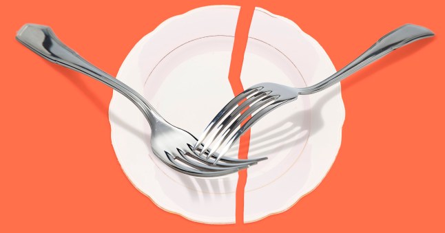 Is a 'food divorce' the key to a perfect marriage? Picture: Getty/ Metro