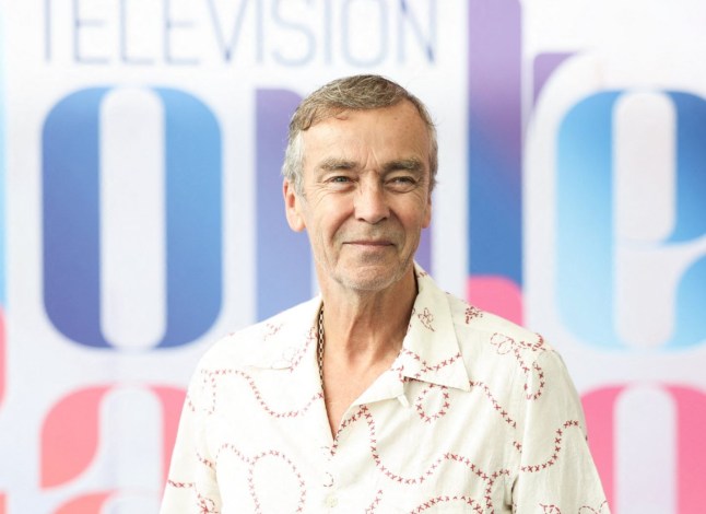 British actor John Hannah poses during a photocall as part of the 65th Monte-Carlo Television Festival in the principality of Monaco on June 14, 2026. (Photo by Valery HACHE / AFP via Getty Images)
