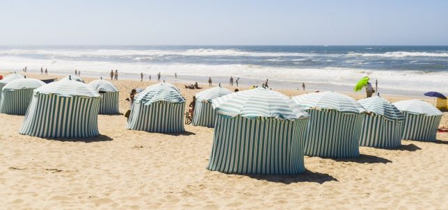 The group stayed in cyclist-friendly accommodation in Praia de Mira (Photo: John Harper/Getty Images)