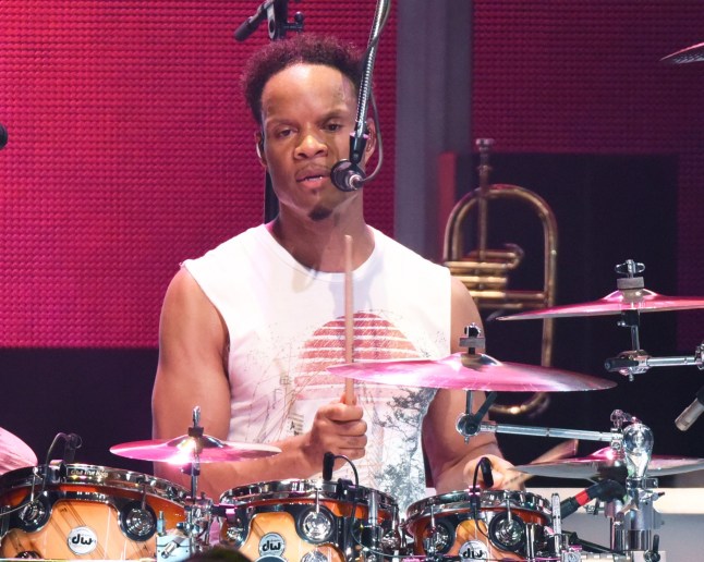 ALPHARETTA, GA - AUGUST 19: John Paris of Earth Wind And Fire performs at Verizon Wireless Amphitheater on August 19, 2017 in Alpharetta, Georgia. (Photo by Chris McKay/Getty Images)