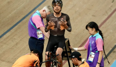 Malaysia's Mohamad Yusof Hafizi Shaharuddin breaks Commonwealth Games record in Men's Paracycling C1 1000m Time Trial