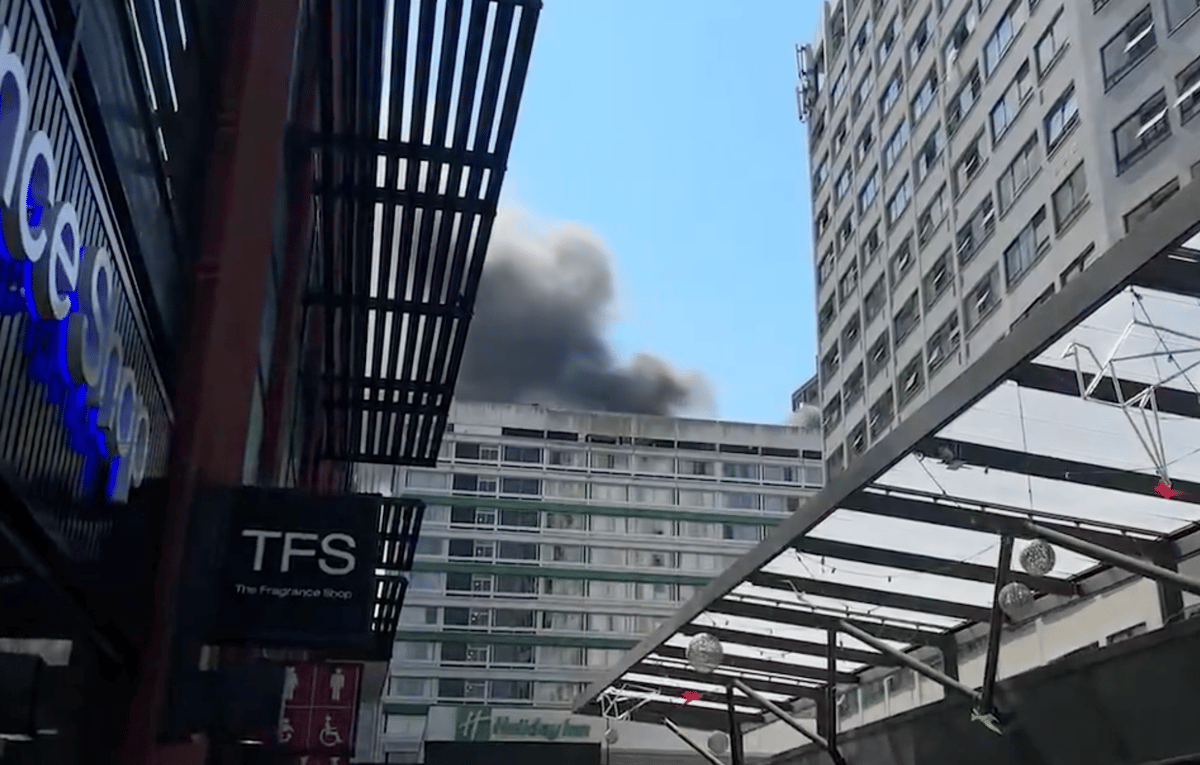 150 people evacuated from Wembley hotel after huge blaze erupts - London Evening Standard