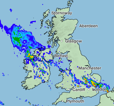 Heavy rain is expected across parts of the country