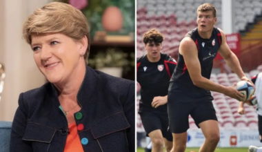 Clare Balding’s 6ft 9in nephew heading towards England Rugby World Cup call-up