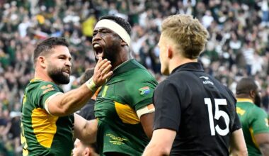 Rassie Erasmus on why he subbed Siya Kolisi two minutes into the second half