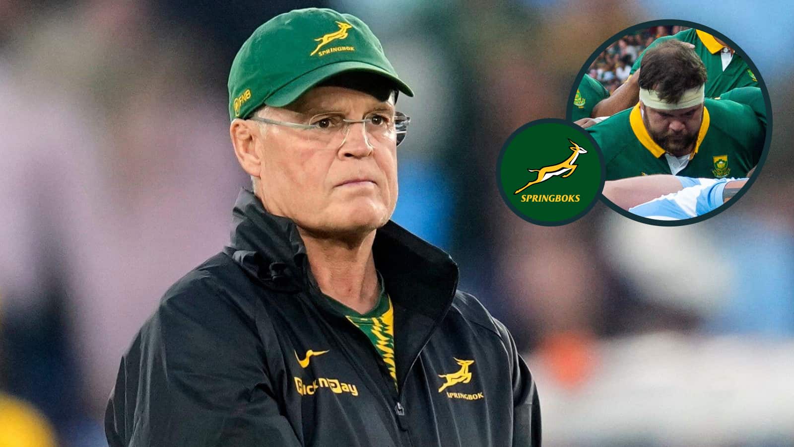 Rassie Erasmus issues Frans Malherbe update amid concerns of Springboks great's retirement