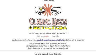 The Cutting Room Floor's Anti Ai Message