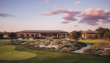 Construction of new David McLay Kidd course at The...