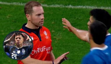 Los Pumas legend calls for Argentina to 'behave and control' themselves against Springboks after disgraceful England scenes