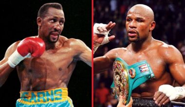 Ryan Garcia predicts prime welterweight battle between Tommy Hearns and Floyd Mayweather