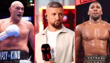 Carl Froch sums up his feelings on Anthony Joshua vs Tyson Fury taking place in the US
