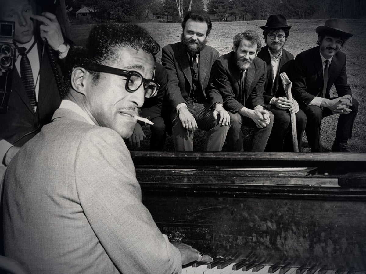 The huge 1969 hit The Band recorded in Sammy Davis Jr's bathroom