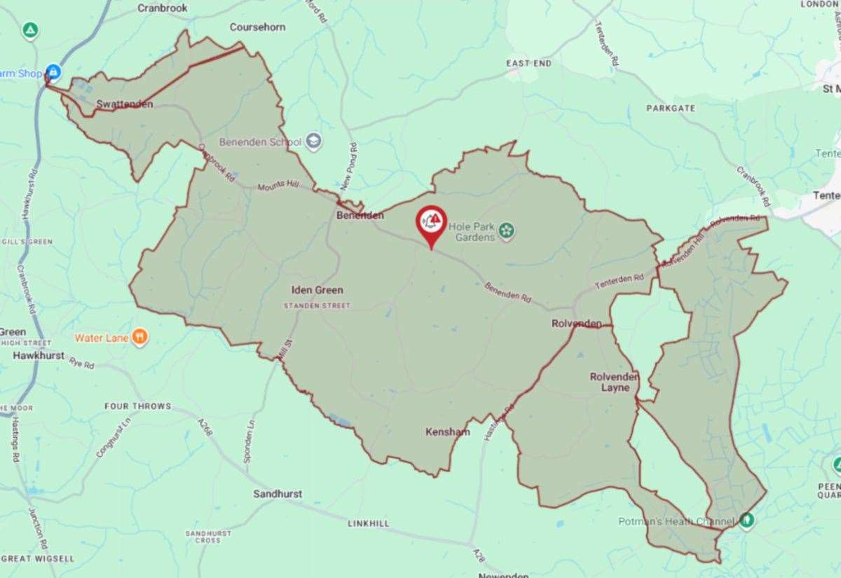 Almost 1,400 properties across Benenden, Cranbrook, and Rolvenden facing water supply issues