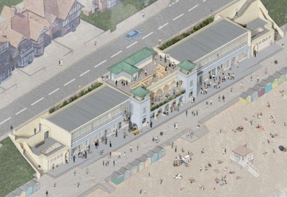 Tracey Emin’s bid to transform derelict pavilion Westbrook Loggia attracts concern for roof plans